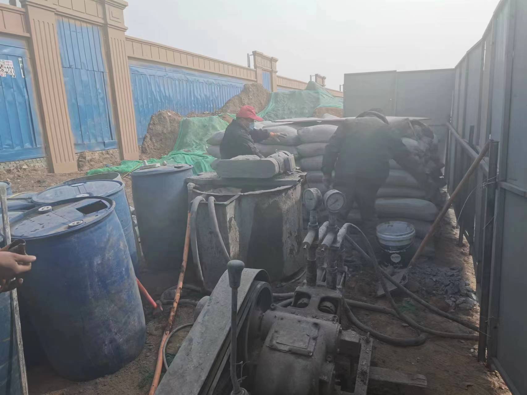 东海房屋下沉注浆