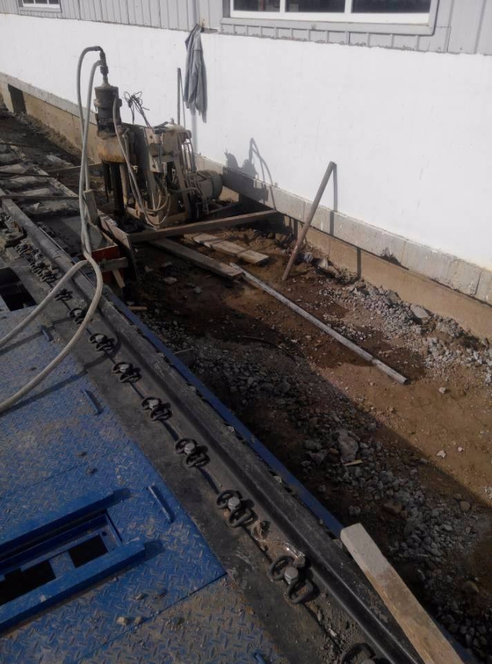 东海注浆治理铁路高路基沉陷病害